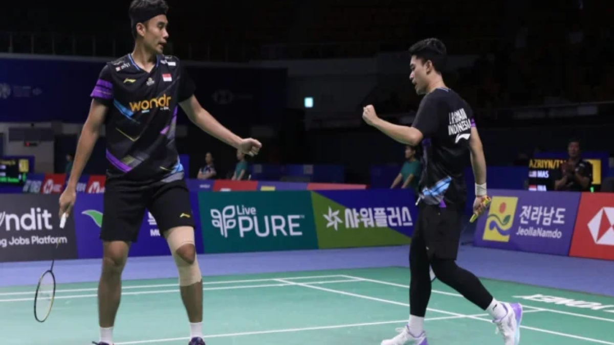 Leo Rolly Carnando/Bagas Maulana Raih Gelar BWF World Tour Pertama di Korea Open 2024