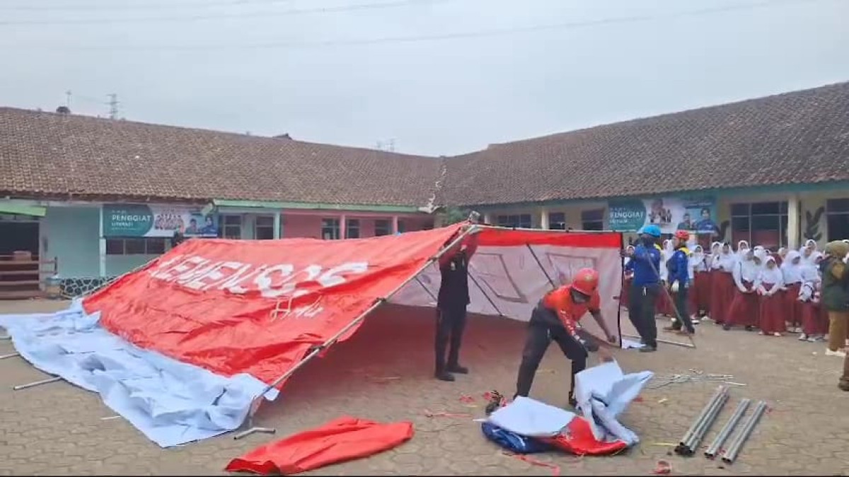 20 Personil Tagana Subang Bantu Korba Gempa di Kabupaten Bandung