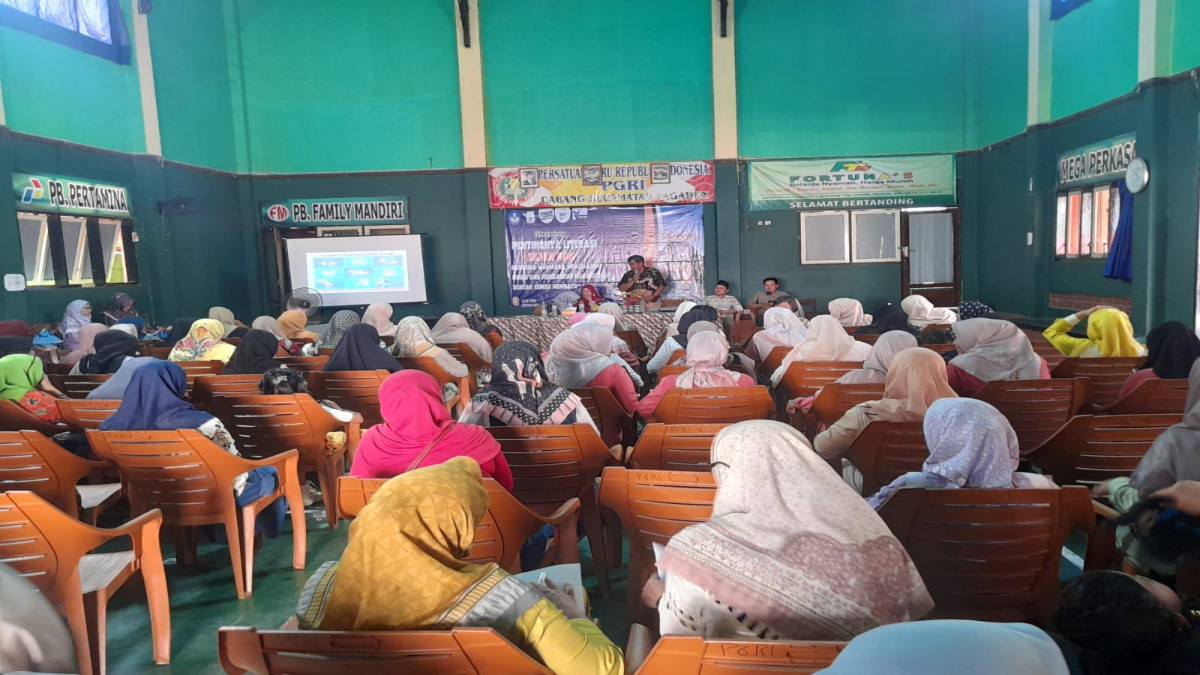 TBM Widya Pratama Subang Libatkan 100 Tenaga Pendidik di Workshop Literasi