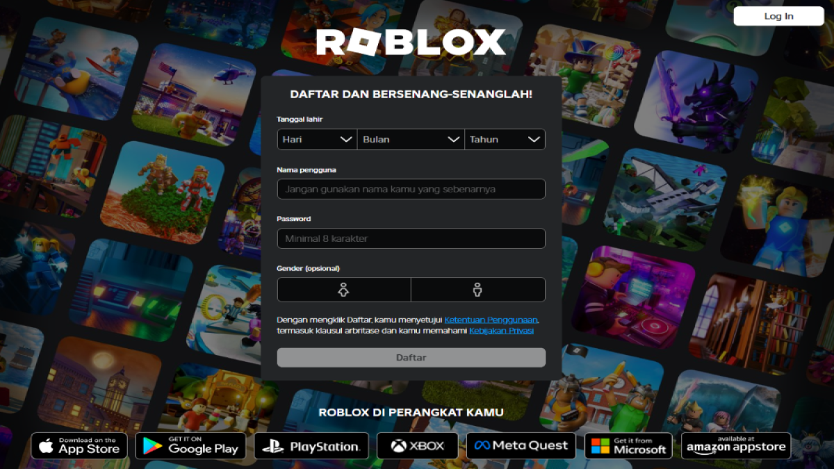 Cara Login Roblox di HP Tanpa Username dan Password dengan Cepat