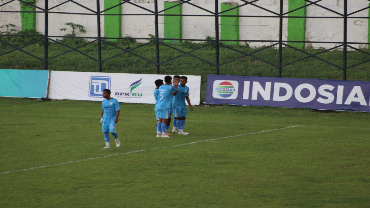 Persikas dan Adhyaksa FC Sama Kuat 1-1 di Babak Pertama