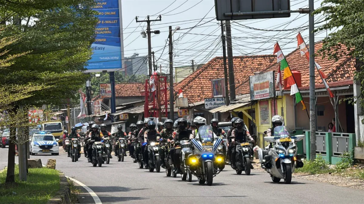 TNI-Polri dan Pemkab Subang Lakukan Patroli Show of Force, Tanda Siaga 1 Keamanan Wilayah