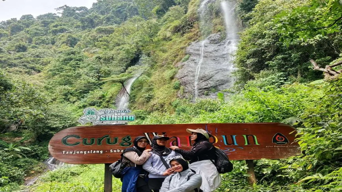 Menjelajahi Wisata Alam di Pegunungan Subang, Curug Ciwangun Surga Tersembunyi di Desa Buniara