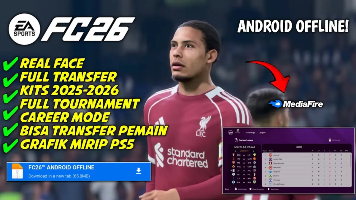 Download FIFA 16 MOD EA Sports FC 26 Android: New Manager Mode, Player Career & Tournament Cup!