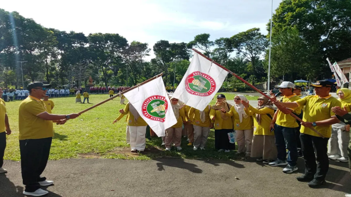 PGRI Jalancagak Sambut HUT Guru ke-80 di Subang, Gelar Lomba dan Hiburan