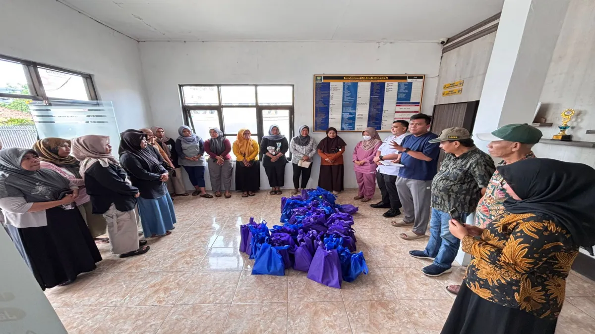 SPPG Kebon Cau Sumedang Resmi Beroperasi, Distribusikan MBG Perdana ke Lima Posyandu