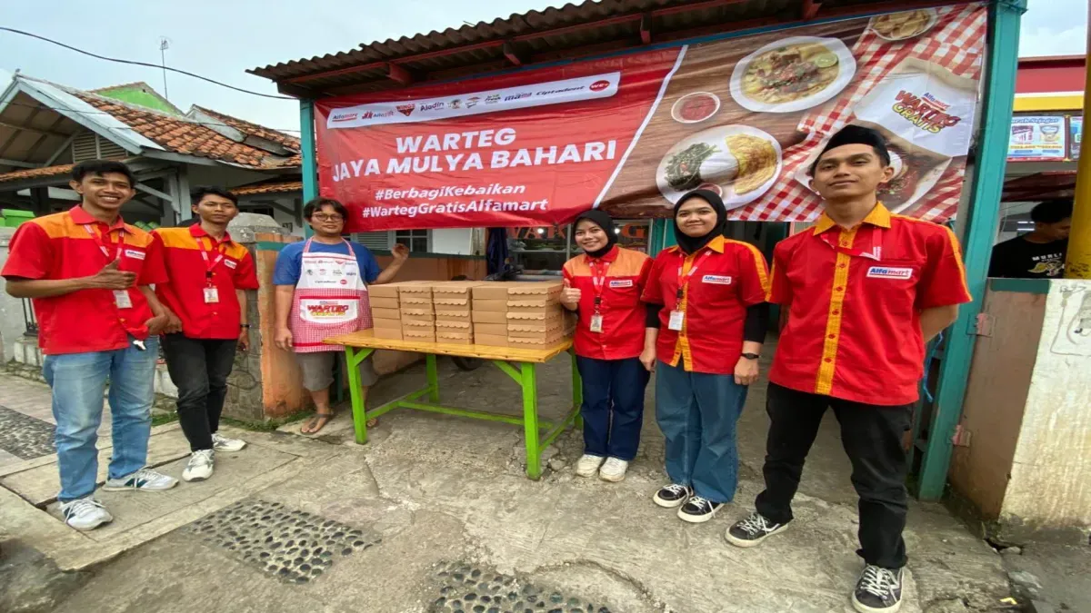 Alfamart Kembali Gelar Warteg Gratis Ramadan 2026, Bagikan 60 Ribu Paket Buka Puasa di 34 Kota