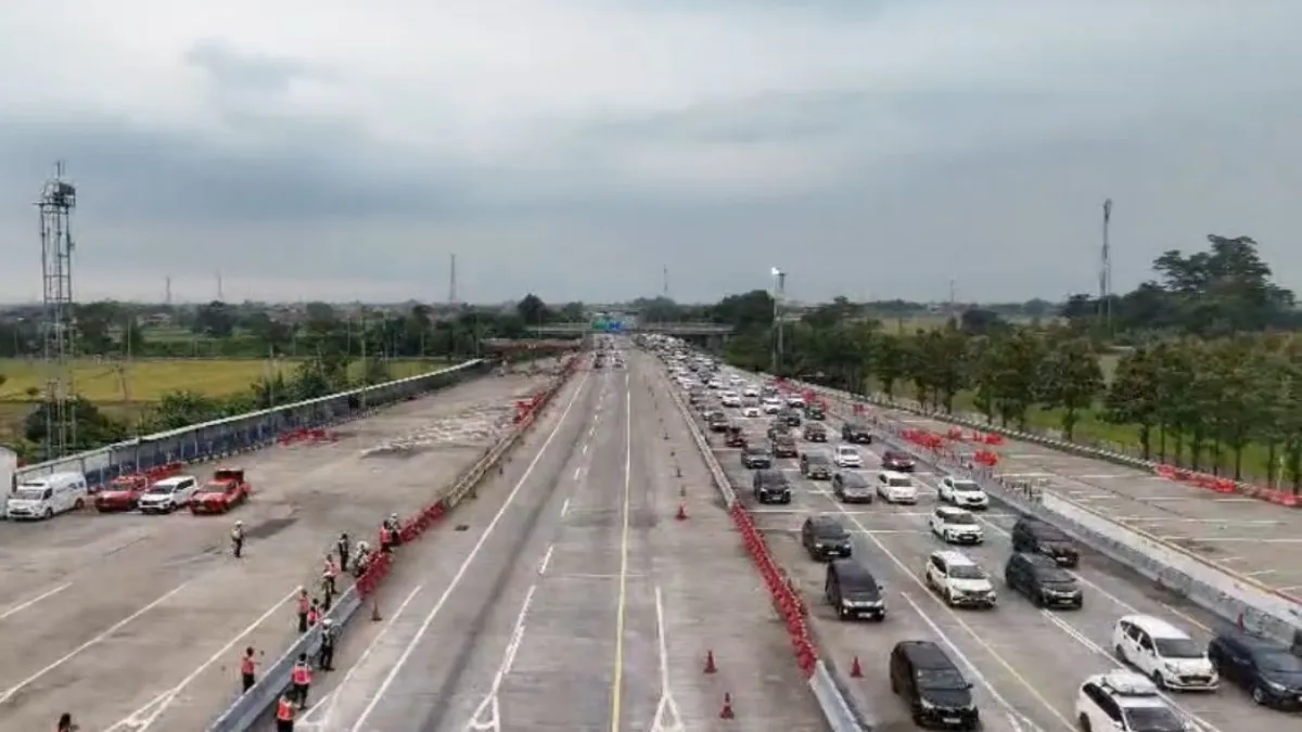 One Way Arah Jakarta Diberlakukan di Tol Cipali, 38 Ribu Kendaraan Sudah Melintas hingga Sore Ini