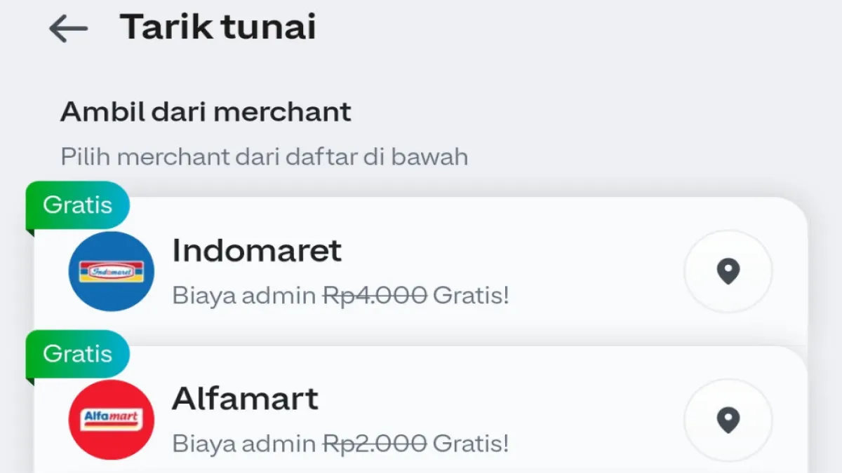 Cara Tarik Tunai Saldo GoPay di Minimarket dan ATM, Ambil Uang Makin Mudah!