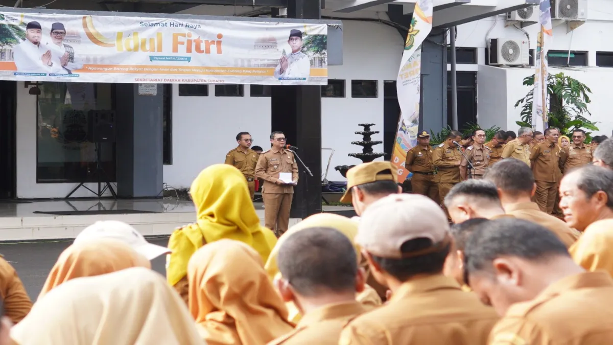 Libur Lebaran Usai, Wabup Subang Tekankan ASN Lebih Disiplin dan Respons Cepat Aduan Publik