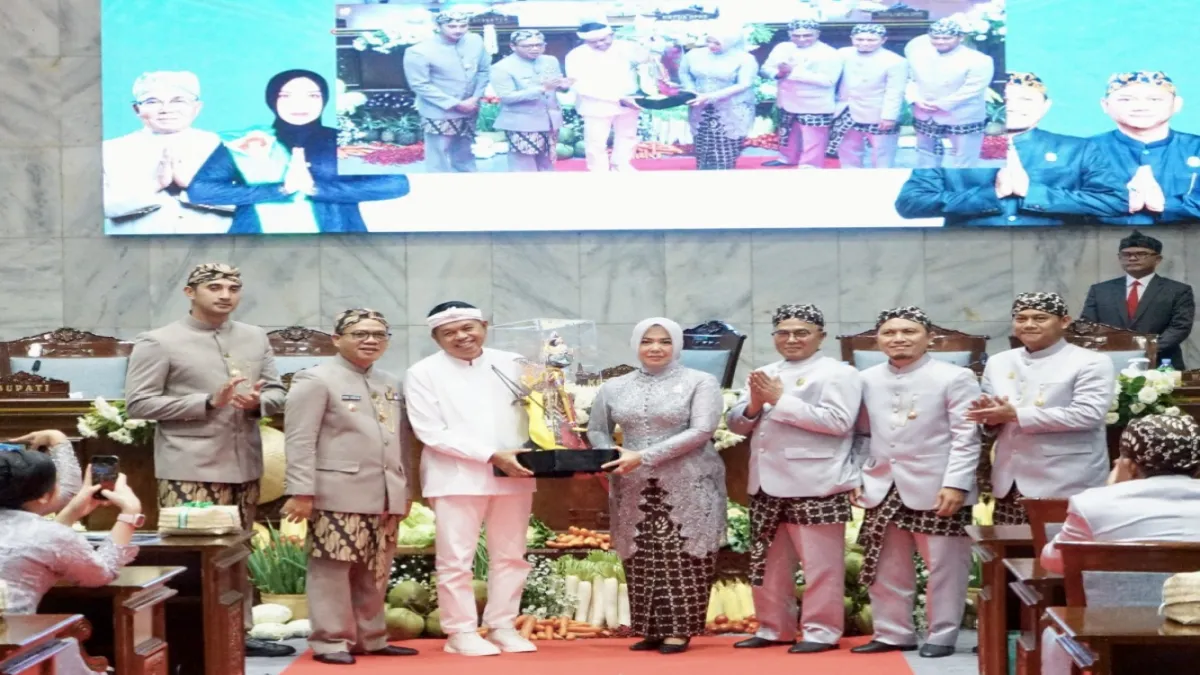 Rapat Paripurna HUT Ke-385, Ketua DPRD Kabupaten Bandung Tekankan Sinergi dan Pelestarian Budaya