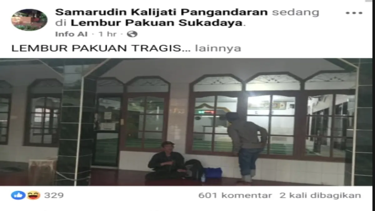 Curhat di Medsos: Kecewa Cari Keadilan ke Lembur Pakuan