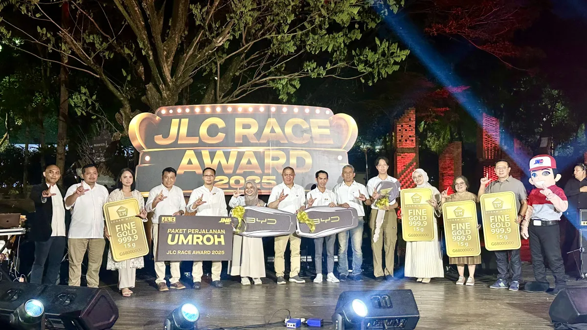 JLC Race Award 2025, Gelar Malam Apresiasi JNE bagi Kesuksesan UKM di Indonesia