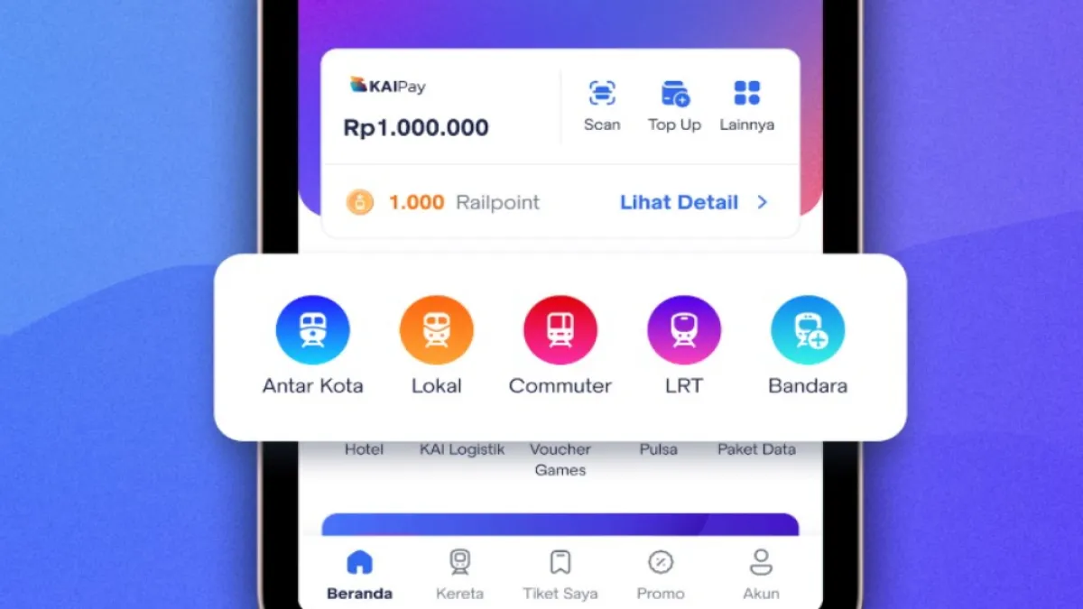 Cara Pesan Tiket Kereta Api Online dengan Mudah, Pakai App Ini!