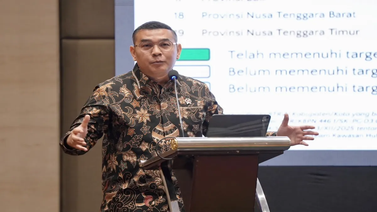 Wamen ATR/Waka BPN Tekankan Pentingnya Satu Data Sawah Nasional untuk Perkuat Perlindungan Lahan Pertanian