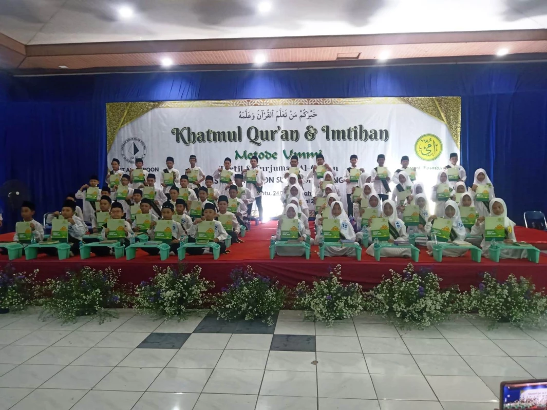55 Siswa SDIT Al-Furqon Selesaikan Hafalan Al-Quran, Sudsh Diuji Dihadapan Publik