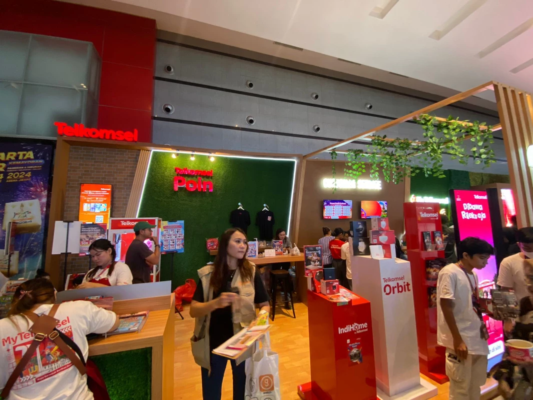 Tahun Perdana Telkomsel Menyemarakkan Jakarta Fair Kemayoran 2024 bersama IndiHome, Semakin Banyak Penawaran Menarik di Musim Liburan