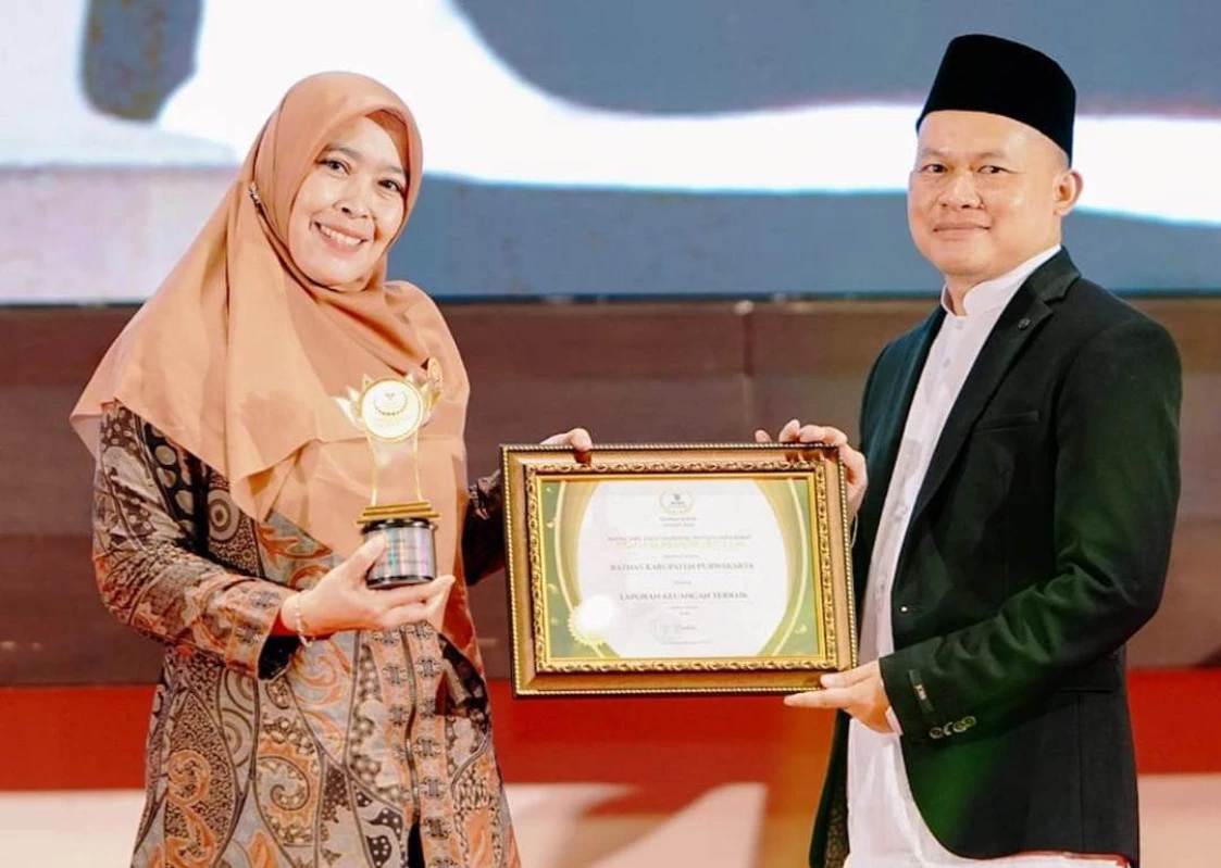 Baznas Purwakarta Raih Baznas Jabar Award 2024