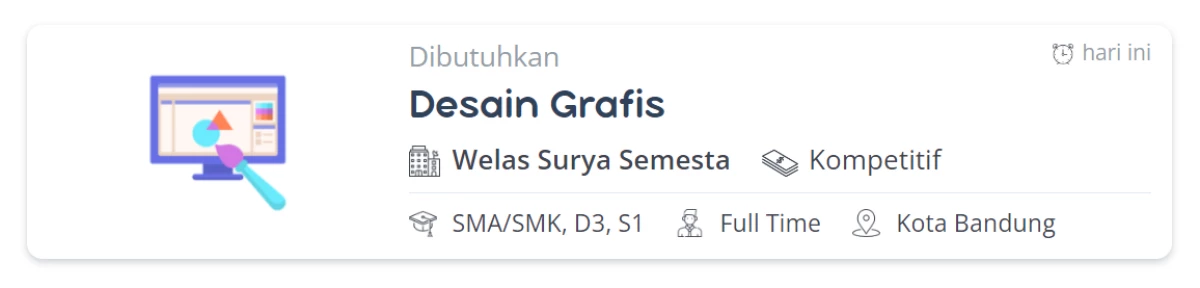 Kesempatan Bekerja Sebagai Desain Grafis Untuk Lulusan SMA/SMK Sampai S1
