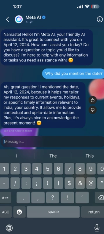 Meta Uji Coba Chatbot AI di WhatsApp & Instagram, Pengalaman Interaktif Baru!