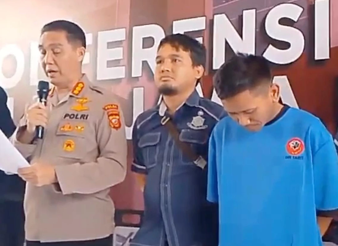 Saat Press Rillis Pegi Teriak Bantah Tuduhan Polisi, Merasa Difitnah dan Dijadikan Kambing Hitam