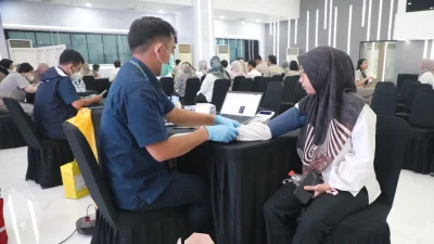 Kementerian ATR/BPN Gelar Cek Kesehatan Gratis, Pegawai Sambut Positif untuk Deteksi Dini Penyakit