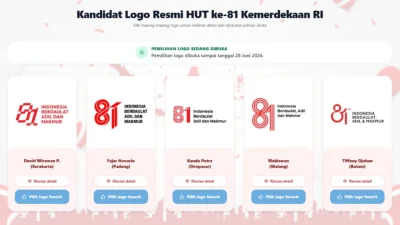 Link dan Cara Voting Logo HUT ke-81 RI Tahun 2026, Ada Hadiahnya Lho