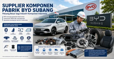Supplier Komponen Pabrik BYD Subang Mulai Dicari, Ini Peluang bagi Industri Otomotif Indonesia