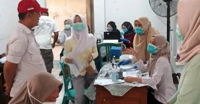 Dukung Program Nasional, Kelurahan Nagri Kidul di Purwakarta Skrining TBC Gratis