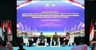 Wakil Kepala Badan Pertanahan Nasional Bangun Kedaulatan Pangan Nasional, Kementerian ATR/BPN Targetkan 87% LBS Jadi LP2B