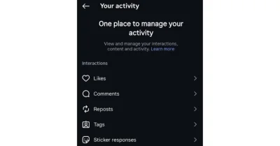 Cara Cek Riwayat Aktivitas Tontonan di Instagram