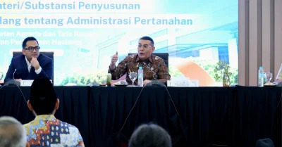 FGD Bersama Komisi II DPR RI, Wamen Ossy: RUU Administrasi Pertanahan untuk Wujudkan Sistem Pertanahan yang Lebih Baik