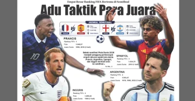 Adu Taktik Para Juara Berebut Tiket Final Piala Dunia 2026