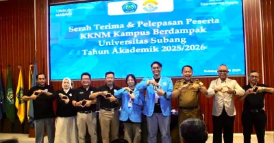 Wujudkan Kampus Berdampak, Universitas Subang Resmi Lepas 739 Mahasiswa KKNM ke 29 Desa di Subang