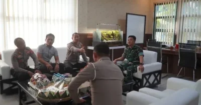 Dandim dan Kapolres Subang Perkuat Sinergi, Bahas Langkah Strategis Tingkatkan Koordinasi di Lapangan