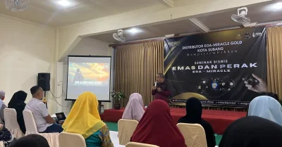 Seminar Bisnis Emas dan Perak EOA-Miracle Gold Sukses digelar di Hotel Diamond Subang