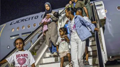 Terbang Menuju Harapan! Spanyol Selamatkan 100 Warga Gaza, Anak-anak Jadi Prioritas Evakuasi Medis