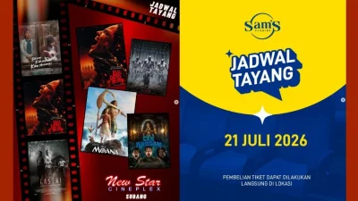 Cek Jadwal Bioskop Subang Hari Ini 21 Juli 2026, Ada Evil Dead Burn