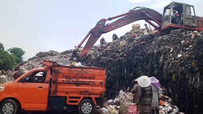 Pembenahan TPA Cikolotok Purwakarta Capai 60 Persen