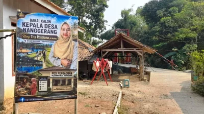 Jelang Pilkades Serentak di Kabupaten Subang, Baligo Bakal Calon Kepala Desa Mulai Bertaburan