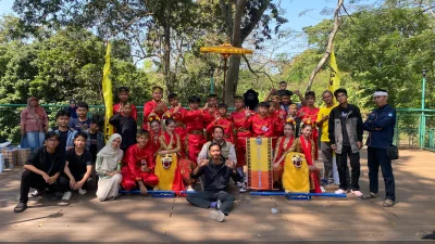 SMPN 3 Subang Juara I Festival Sisingaan, Bukti Pelestarian Budaya Berbuah Prestasi
