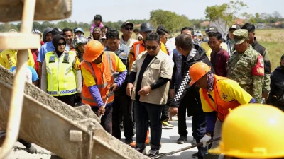 Jalur Bobos - Rancadaka Dibeton, Kang Rey Targetkan Subang Leucir 2027