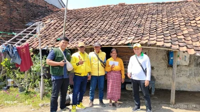 Rumah Nyaris Roboh Dihuni Enam Jiwa, BAZNAS Subang Salurkan Bantuan Rutilahu untuk Keluarga Miskah lewat Program Subang Bageur