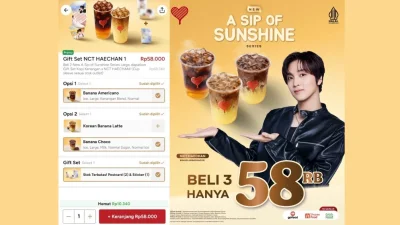 Gift Set Haechan di Kopi Kenangan Subang Sudah Tersedia, Ini Cara Belinya