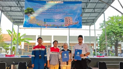 Jurusan Kesehatan Politeknik Negeri Subang dan Pertamina EP Edukasi Kegawatdaruratan