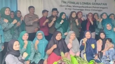 PAPANTING UPTD Puskesmas Cisalak Dorong Pemanfaatan Pekarangan untuk Cegah Stunting