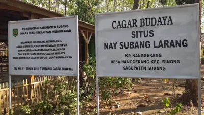 Sejarah Situs Nay Subang Larang, Jejak Peradaban Prasejarah dan Tokoh Legendaris Sunda
