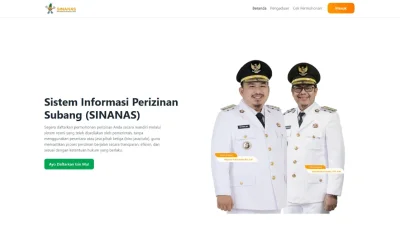 Daftar Layanan Perizinan Online di DPMPTSP Kabupaten Subang, Pakai Aplikasi Ini