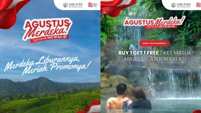 Promo Sari Ater Hotel and Resort Agustus 2026, Sambut HUT RI ke-81