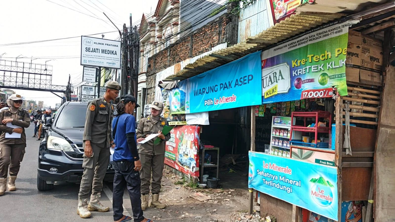 Tiga Hari untuk Bongkar Lapak, PKL di Jalan Tuparev dapat SP 1